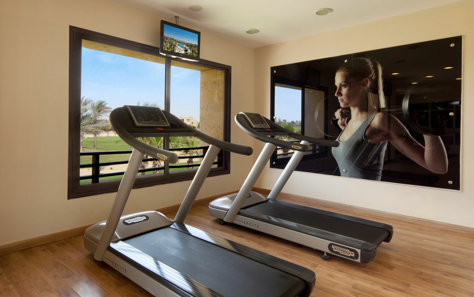 Jaz Little Venice Golf Resort Ain Sukhna Exterior foto A treadmill